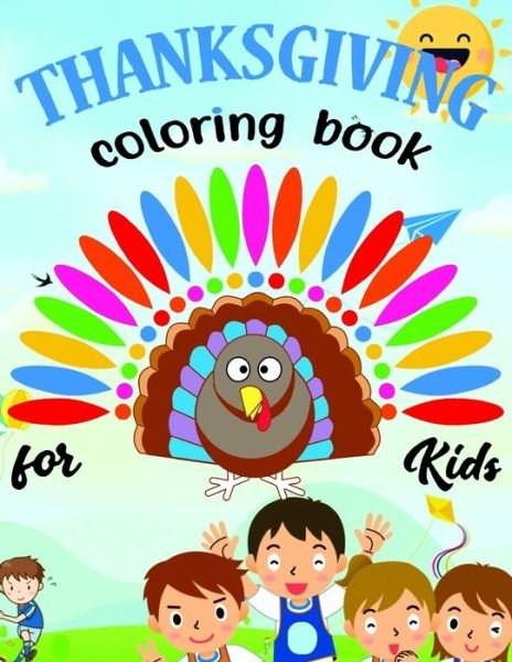Cover for Qara Press · Thanksgiving Coloring Book for Kids (Paperback Bog) (2020)