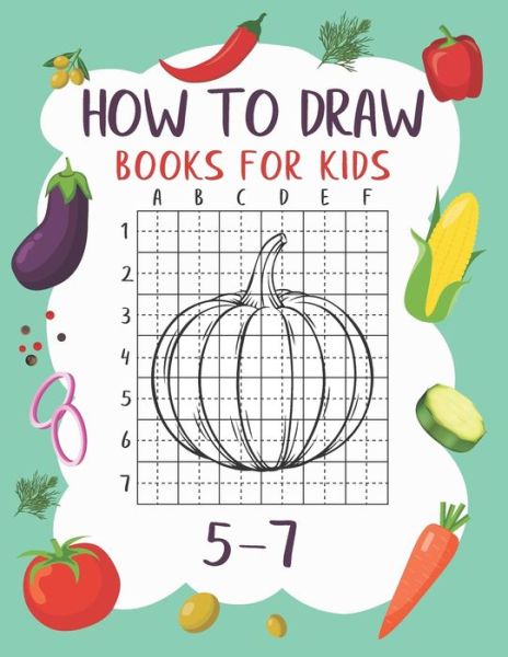 Cover for Kidxellence Press House · How To Draw Books For Kids 5-7 (Pocketbok) (2020)