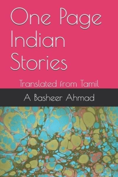 Cover for A Basheer Ahmad · One Page Indian Stories (Paperback Book) (2020)