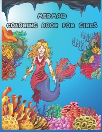 Cover for Mermaid Book · Mermaid Coloring Book for Girls (Taschenbuch) (2020)