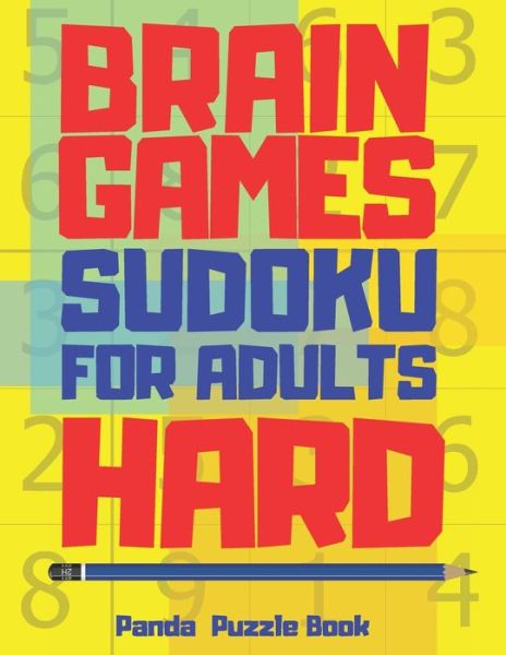 Brain Games Sudoku Books For Adults Hard - Panda Puzzle Book - Książki - Independently Published - 9798601494823 - 20 stycznia 2020