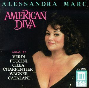 American Diva - Alessandra Marc - Musikk - DELOS - 0013491310824 - 30. juni 1990