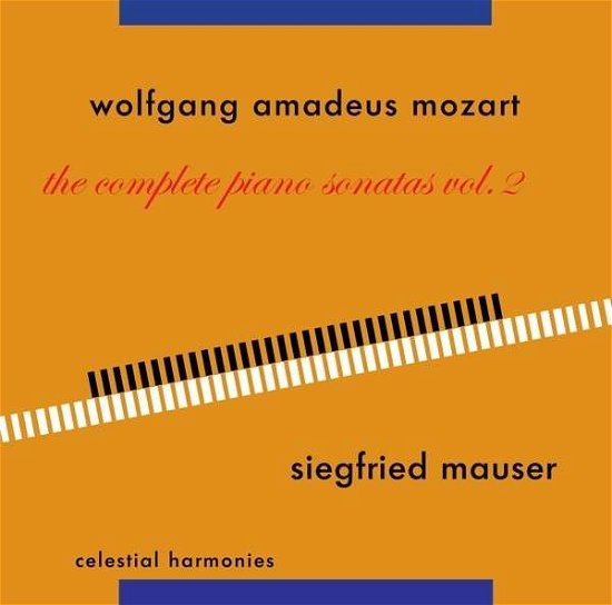 Cover for Siegfried Mauser · Mozart: Piano Sonatas Vol. 2 (CD) (2014)