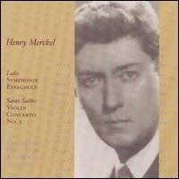 Merckel: Historical Recordings - Lalo / Saint-saens - Música - MUSIC & ARTS PROGRAMS - 0017685117824 - 1 de março de 2006