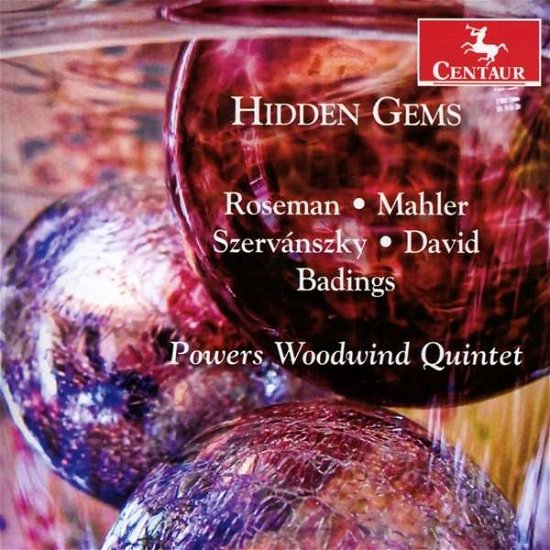 Hidden Gems - Badings / Powers Woodwind Quintet / David - Musiikki - Centaur - 0044747352824 - perjantai 3. helmikuuta 2017