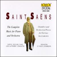 C. Saint-Saens · Complete Music For Piano (CD) (1990)