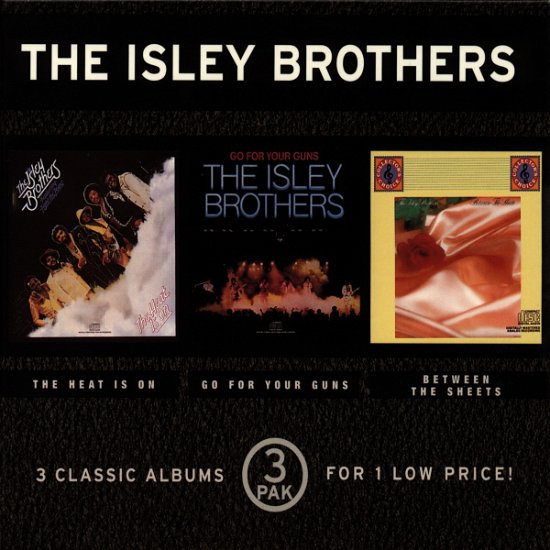 Cover for Isley Brothers · 3 Pak: Heat is On/go for Guns / Between Sheets (CD) (1997)