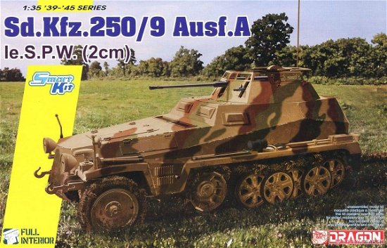 Cover for Dragon · 1:35 Sd.kfz.250/9 Ausf.a Le.s.p.w (2cm) (Leketøy)