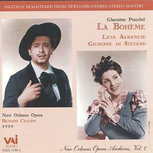 La Boheme - Puccini / Albanese / Stefano Di / Cellini - Muziek - VAI - 0089948118824 - 30 november 1999