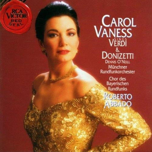 Cover for Vaness,carol / Verdi / Donizetti · Sings Verdi &amp; Donizetti (CD) (2011)