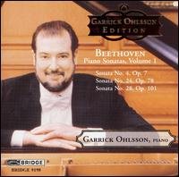 Beethovenpiano Sonatas Vol 1 - Garrick Ohlsson - Musikk - BRIDGE RECORDS - 0090404919824 - 31. mars 2008
