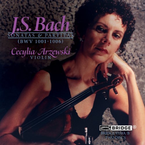 Cover for Bach,j.s. / Arzewski · Sonatas &amp; Partitas for Solo Violin (CD) (2012)