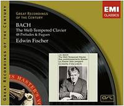 Bach: the Well Tempered Clavier - Fischer Edwin - Musik - EMI RECORDS - 0094639195824 - 