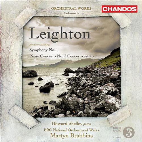 Cover for Shelley H. / BBC N.O. Wales / Brabbins · Symph. 1 Concerto 3 Chandos Klassisk (CD) (2010)