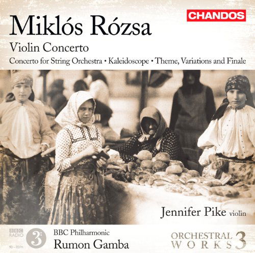 Orchestral Works Vol.2:violin Concerto - M. Rozsa - Muzyka - CHANDOS - 0095115173824 - 29 listopada 2012