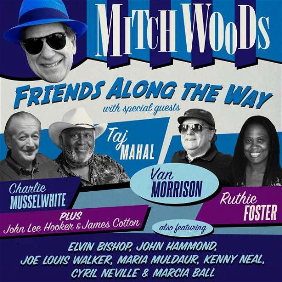 Cover for Mitch Woods · Friends Along the Way (CD) (2017)