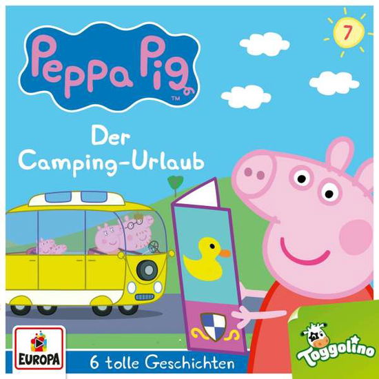 Cover for Peppa Pig Hörspiele · 007/der Camping-urlaub (Und 5 Weitere Geschichten) (CD) (2020)