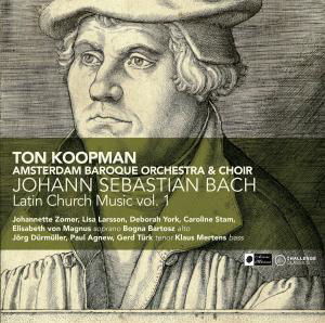 Cover for Amsterdam Baroque or · J S Bachlatin Church Music Vol 1 (CD) (2008)