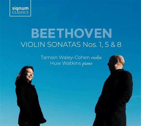 Cover for Waley-Cohen, Tamsin &amp; Huw Watkins · Beethoven Violin Sonatas 1, 5 &amp; 8 (CD) (2020)