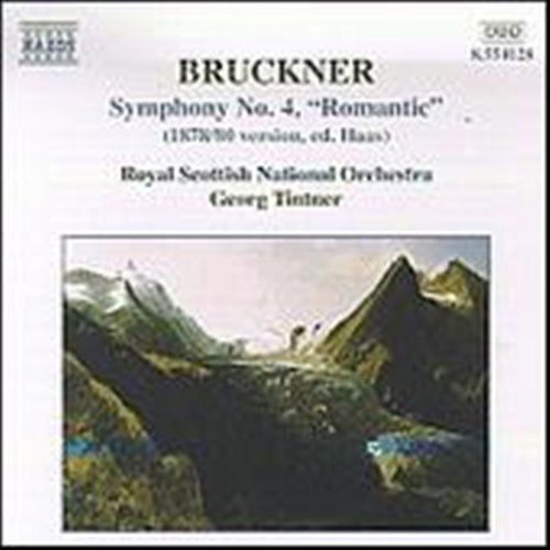 Symphony 4 Romantic - Bruckner / Rsno / Tintmer - Musiikki - NAXOS - 0636943412824 - tiistai 19. tammikuuta 1999