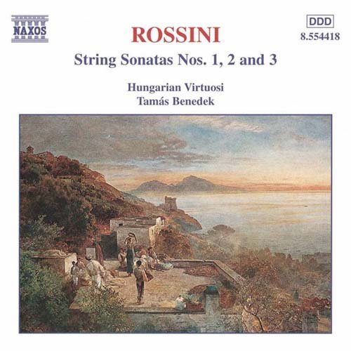 String Sonatas 1,2 & 3 - Gioachino Rossini - Musikk - NAXOS - 0636943441824 - 18. mai 2009