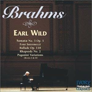 Cover for Earl Wild · Earl Wild Plays Brahms (CD) (2002)