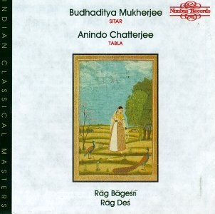 Cover for Budhaditya Mukherjee · Raga Bageshri (CD) (1992)