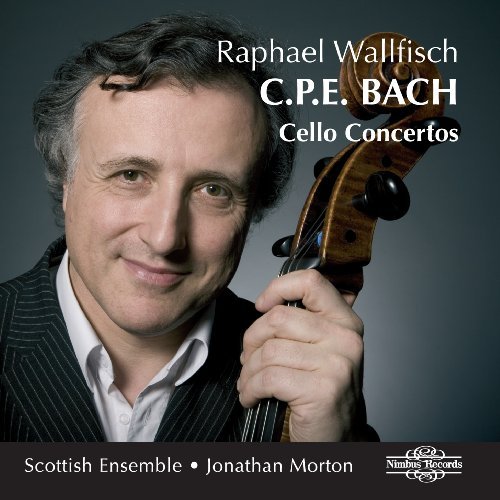 Cover for C.p.e. Bach · Concertos For Cello. Strings &amp; Continuo - Raphael Wallfisch (CD) (2010)