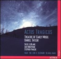 Actus Tragicus - Johann Sebastian Bach - Música - ATMA CLASSIQUE - 0722056228824 - 1 de marzo de 2003