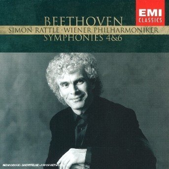 Cover for Rattle Simon · Beethoven: Sinfonien Nr.4 &amp; 6 (CD)