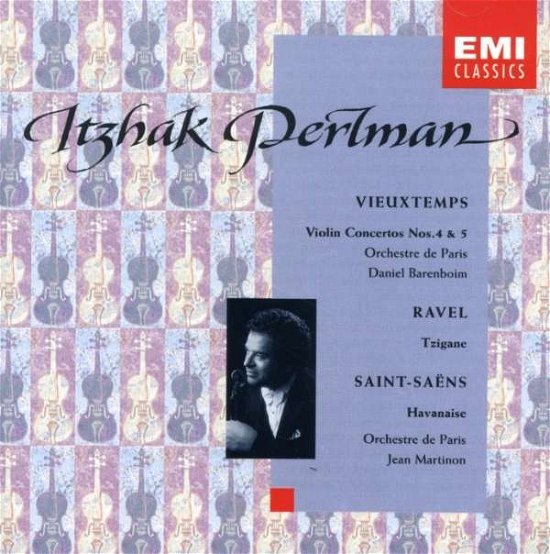 Cover for Perlman Itzhak · Vieuxtemps Ravel: Violinkonzerte (CD)