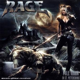 Cover for Rage · Full Moon in St Petersburg: Live (CD) (2020)