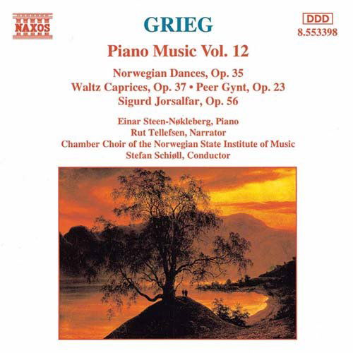 Cover for Edvard Grieg · Piano Music Vol. 12 (CD) (1997)