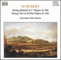 String Quintet / String Trio - Schubert / Ensemble Villa Musica - Music - NCL - 0730099538824 - February 15, 1994