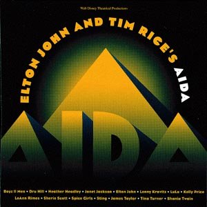 Cover for Elton John &amp; Tim Rice · Aida (CD) (2017)