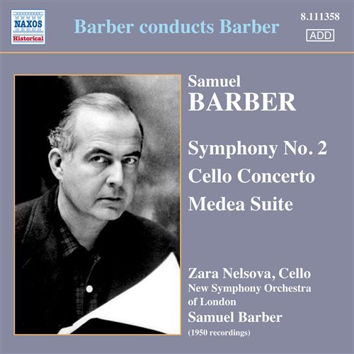 Barber Conducts Barber - Samuel Barber - Muziek - Naxos Historical - 0747313335824 - 1 november 2010