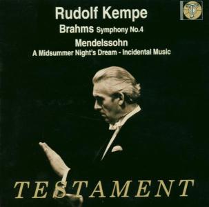 Symphony No. 4 Testament Klassisk - Kempe Rudolf - Música - DAN - 0749677127824 - 2000