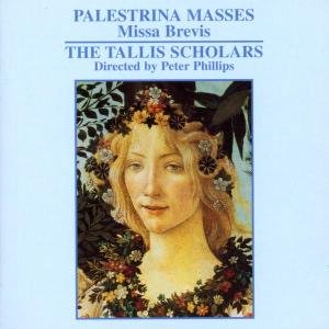 Palestrina Masses Missa Brevis - Tallis Scholarsphillips - Musiikki - GIMELL - 0755138100824 - perjantai 31. joulukuuta 1993
