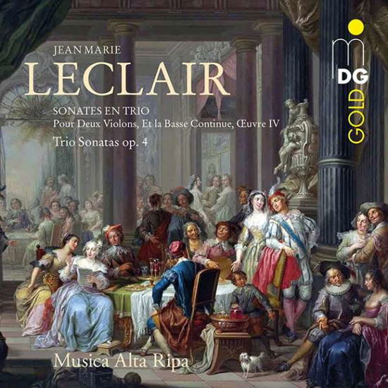 Leclair:Trio Sonatas - Musica Alta Ripa - Muziek - MDG - 0760623042824 - 12 januari 2018