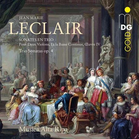 Cover for Leclair · Trio Sonatas 4 (CD) (2018)