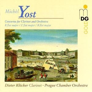 Cover for Yost / Klocker / Prague Chamber Orchestra · Clarinet Concerto (CD) (1997)