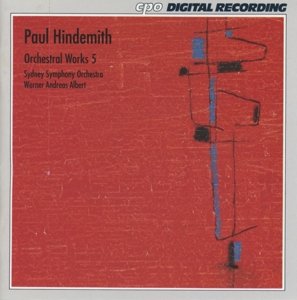 Orchestral Works Vol.5 - Hindemith - Musik - CPO - 0761203900824 - 1 december 2001