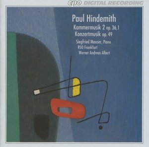 Kammermusik Op36,1 & Konzertmusik O - P. Hindemith - Musiikki - CPO - 0761203913824 - keskiviikko 30. joulukuuta 2009
