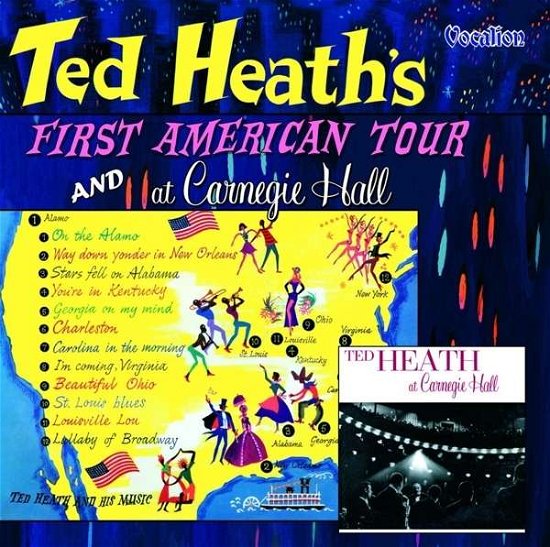 Cover for Ted Heath · 1st US Tour &amp; Carnegie Hall Vocalion Pop / Rock (CD) (2000)
