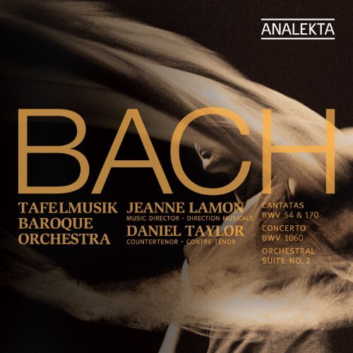 Cover for Johann Sebastian Bach · Cantatas Bwv54 &amp; 170 (CD) (1990)
