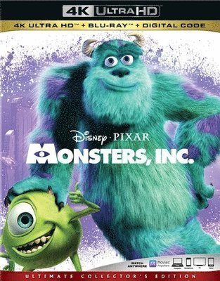 Cover for Monsters Inc (4K Ultra HD) (2020)
