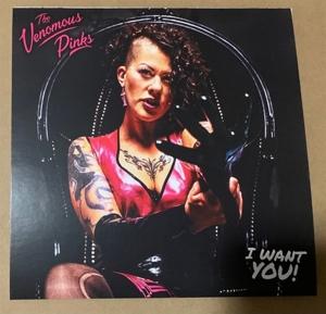 Cover for The Venomous Pinks · I Want You! (LP) [Limited edition] (2021)