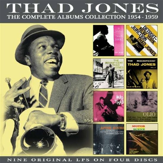 Cover for Thad Jones · Classic Albums Collection 1954-1959 (CD) (2017)
