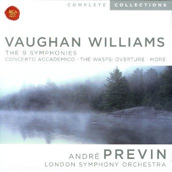 Cover for Ralph Vaughan Williams · 9 Symphonies, The - Concerto Accademico (Previn, Lso) (CD) (2004)