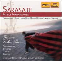 Cover for Sarasate / Fontanarosa / Gamley / Sinfonia London · Virtuoso Violin Pieces (CD) (2005)
